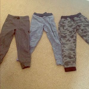 Big Boys sweat pants x 3 slim fit size 7 and 7/8